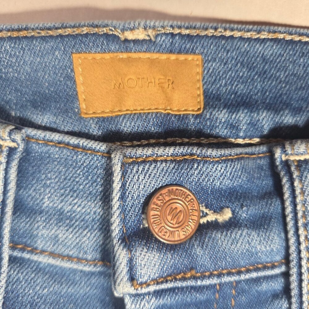NWT MOTHER Women's The Tomcat Jeans - Kneeling On Stones - Picture 3 of 6